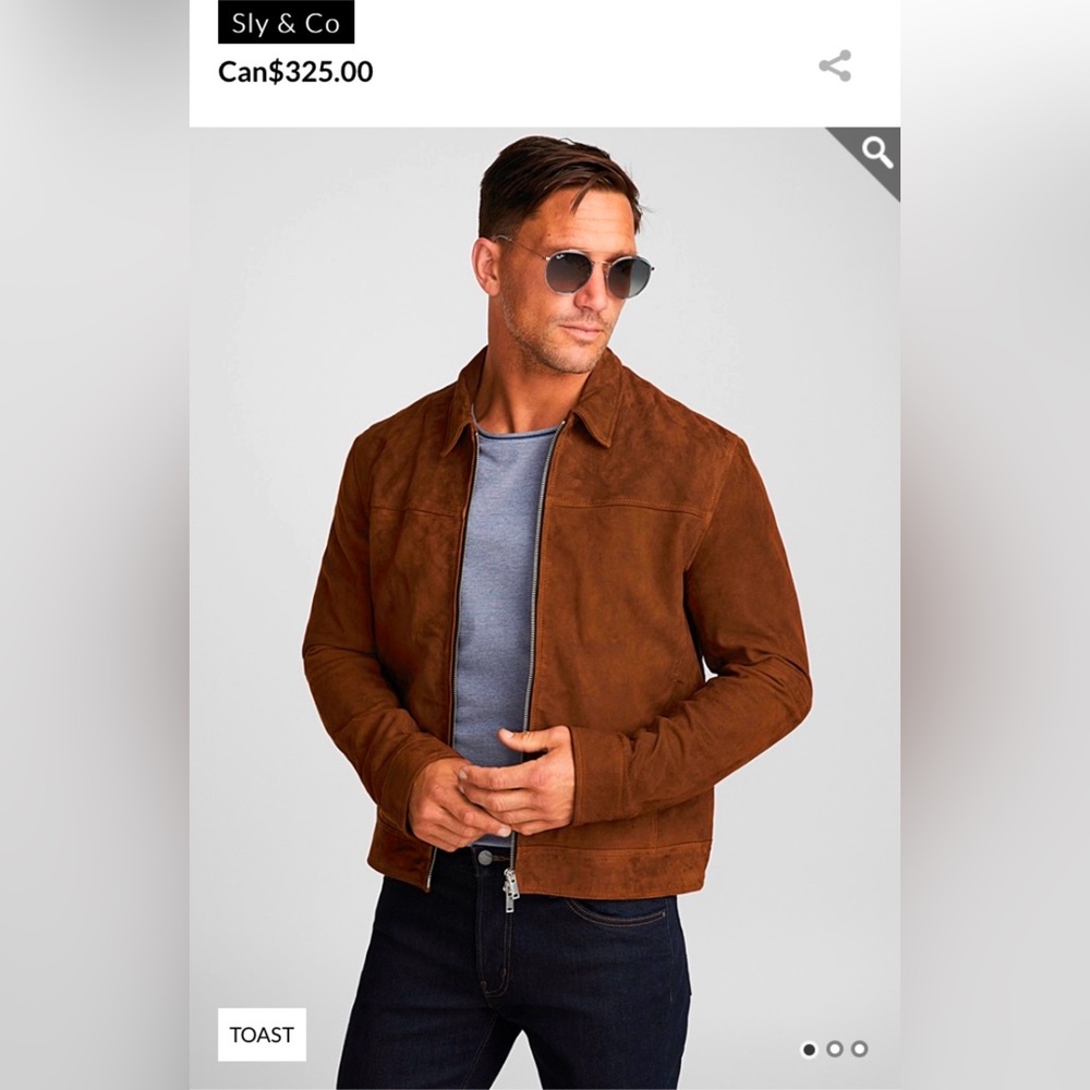 Sly and Co. Suede Jacket